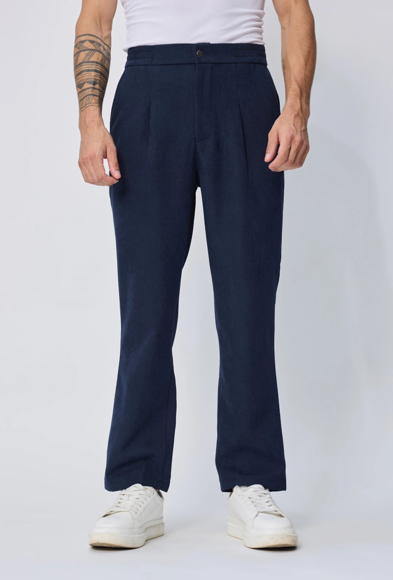 Pantalon uni coupe normale