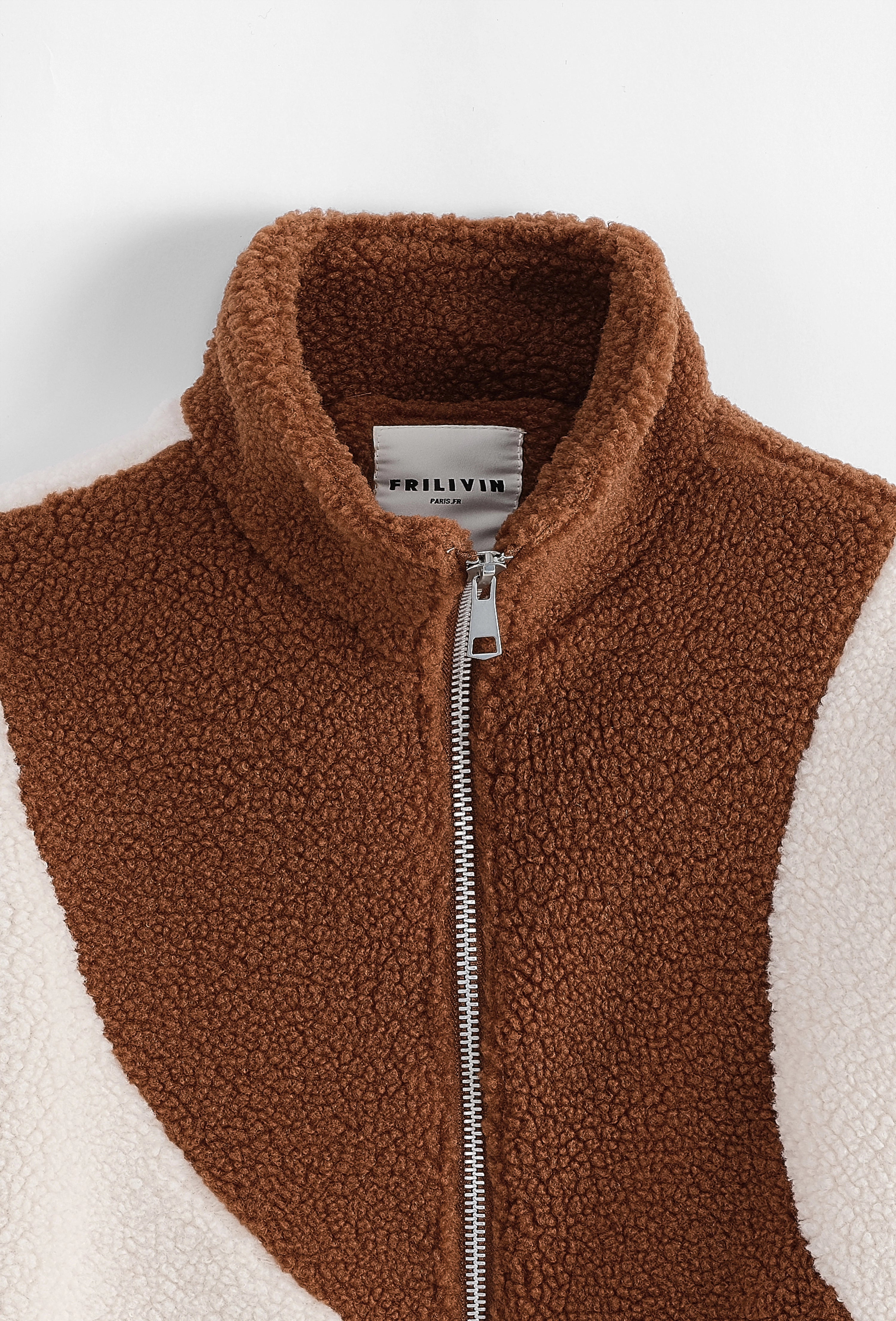 Veste façon moumoute