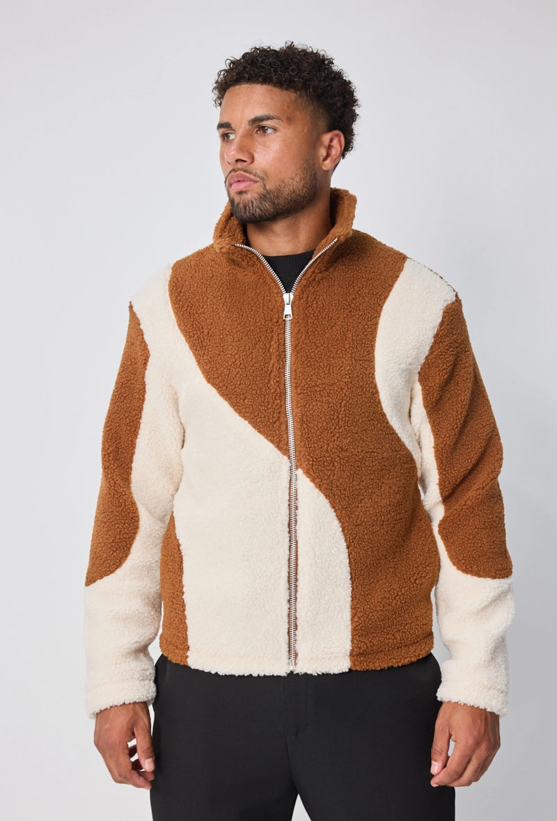 Veste façon moumoute