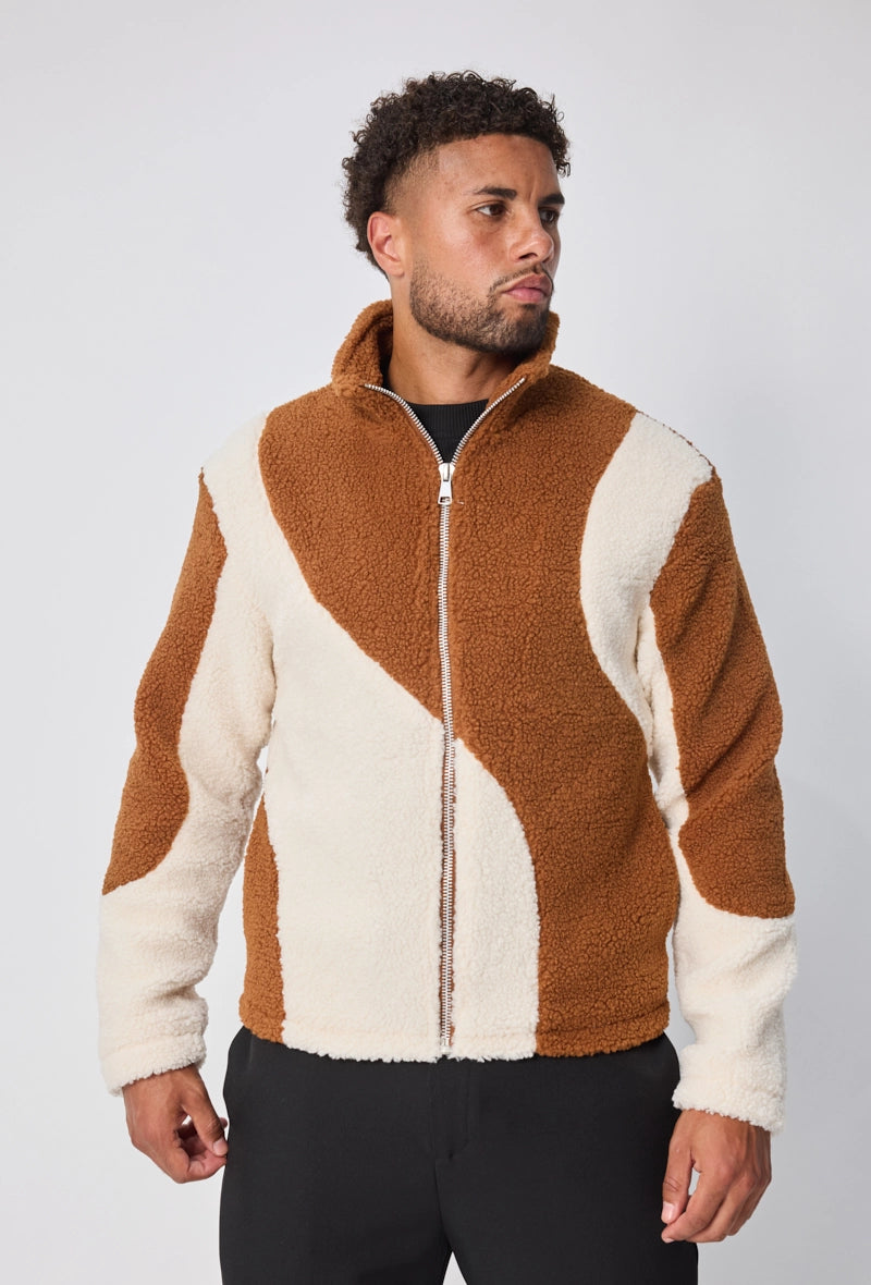 Veste façon moumoute