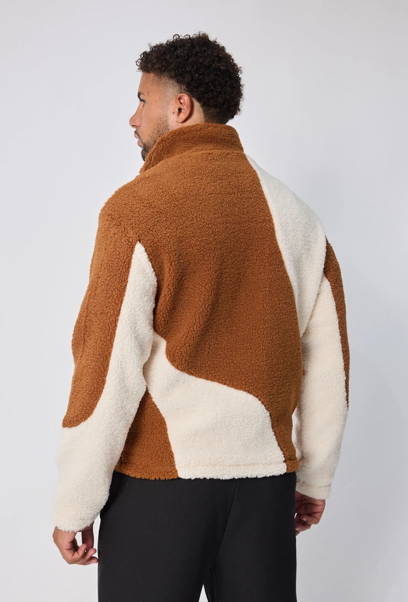 Veste façon moumoute