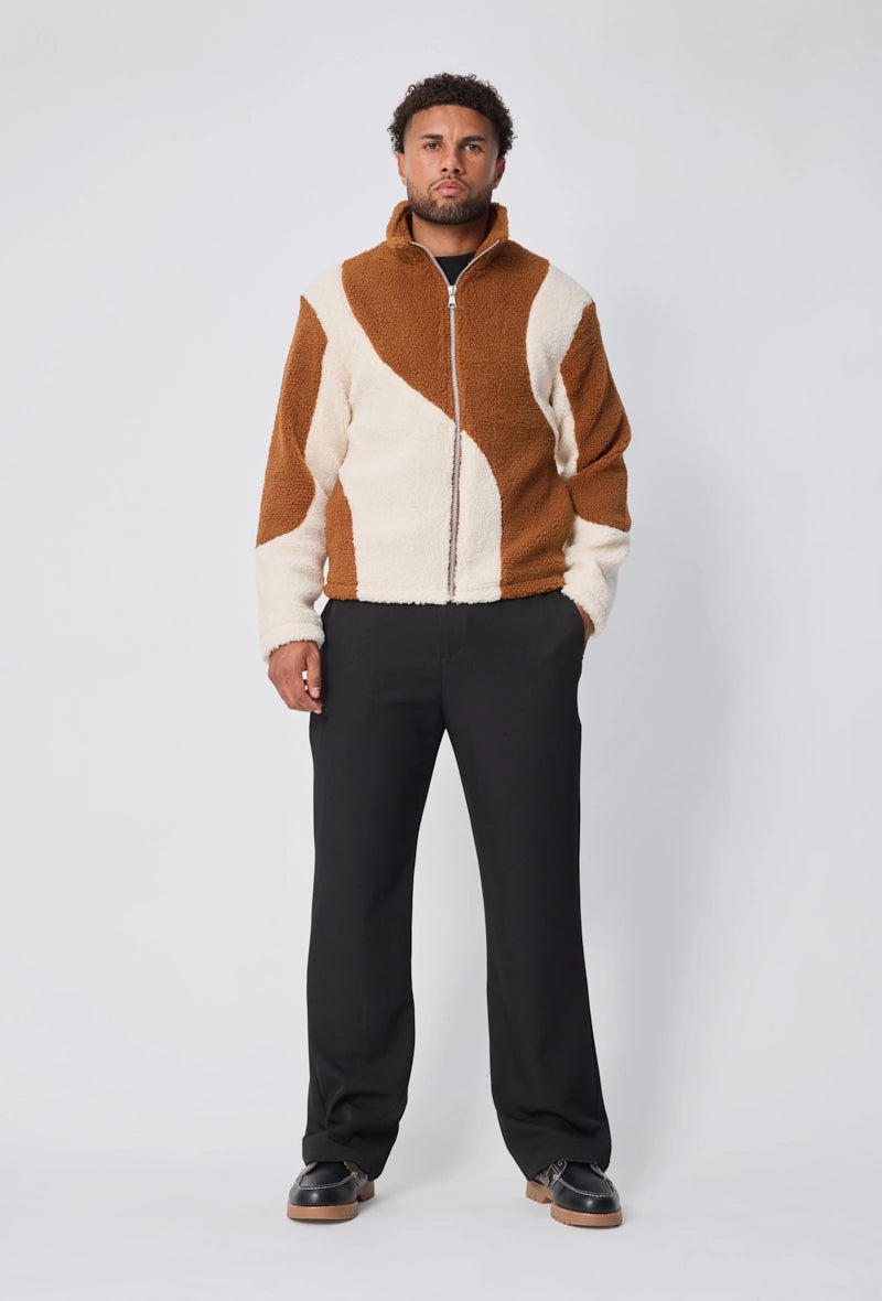 Veste façon moumoute