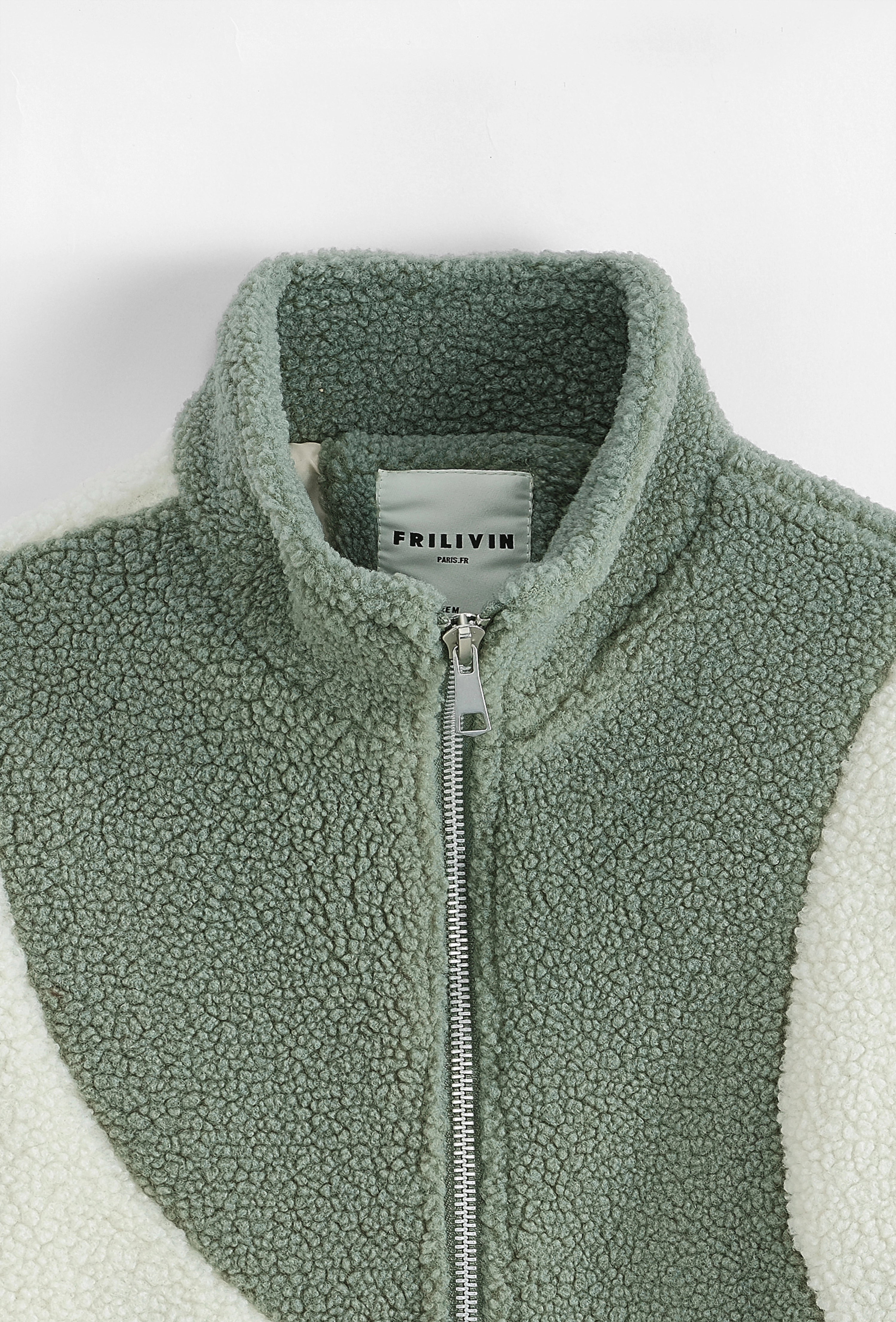 Veste façon moumoute