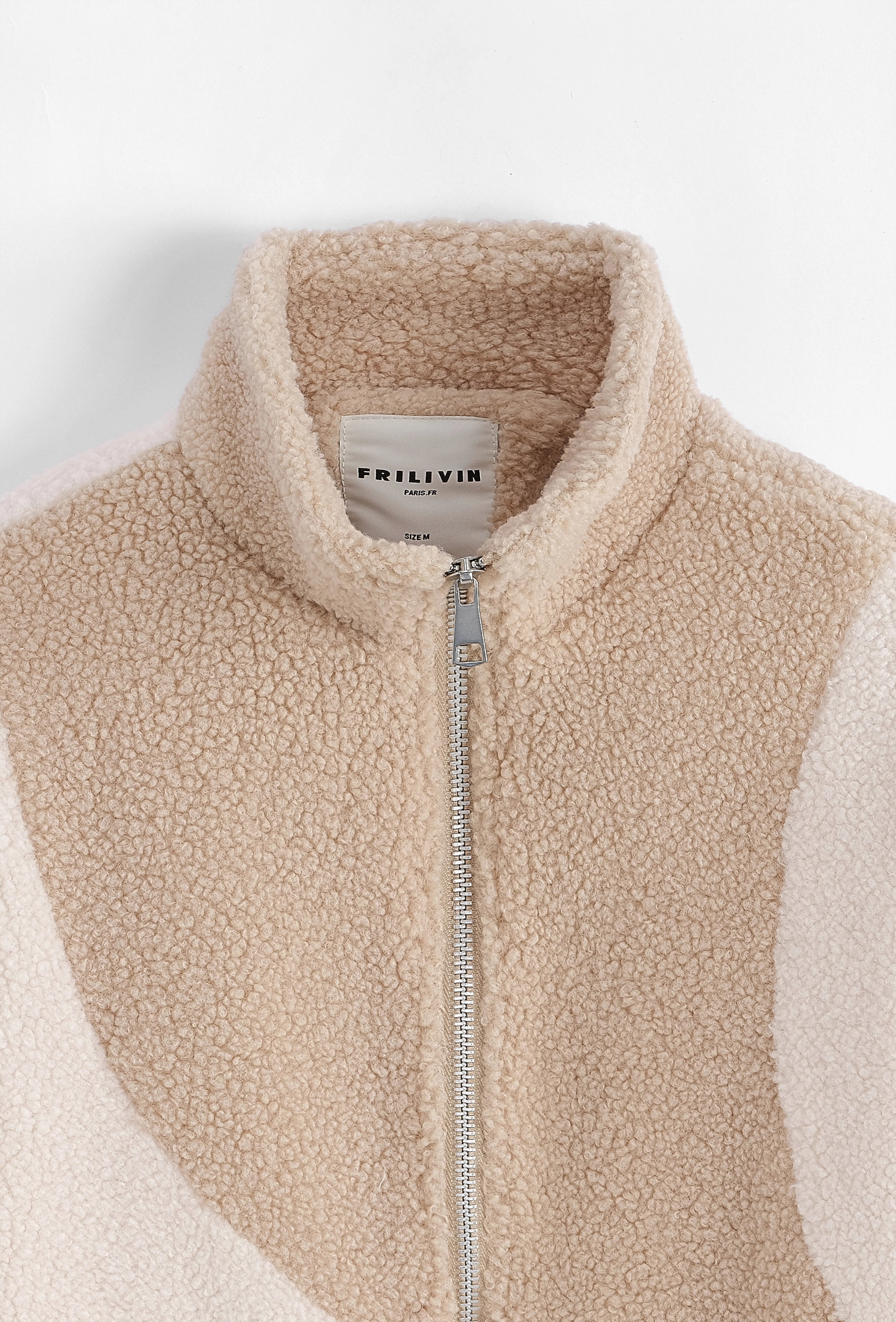 Veste façon moumoute