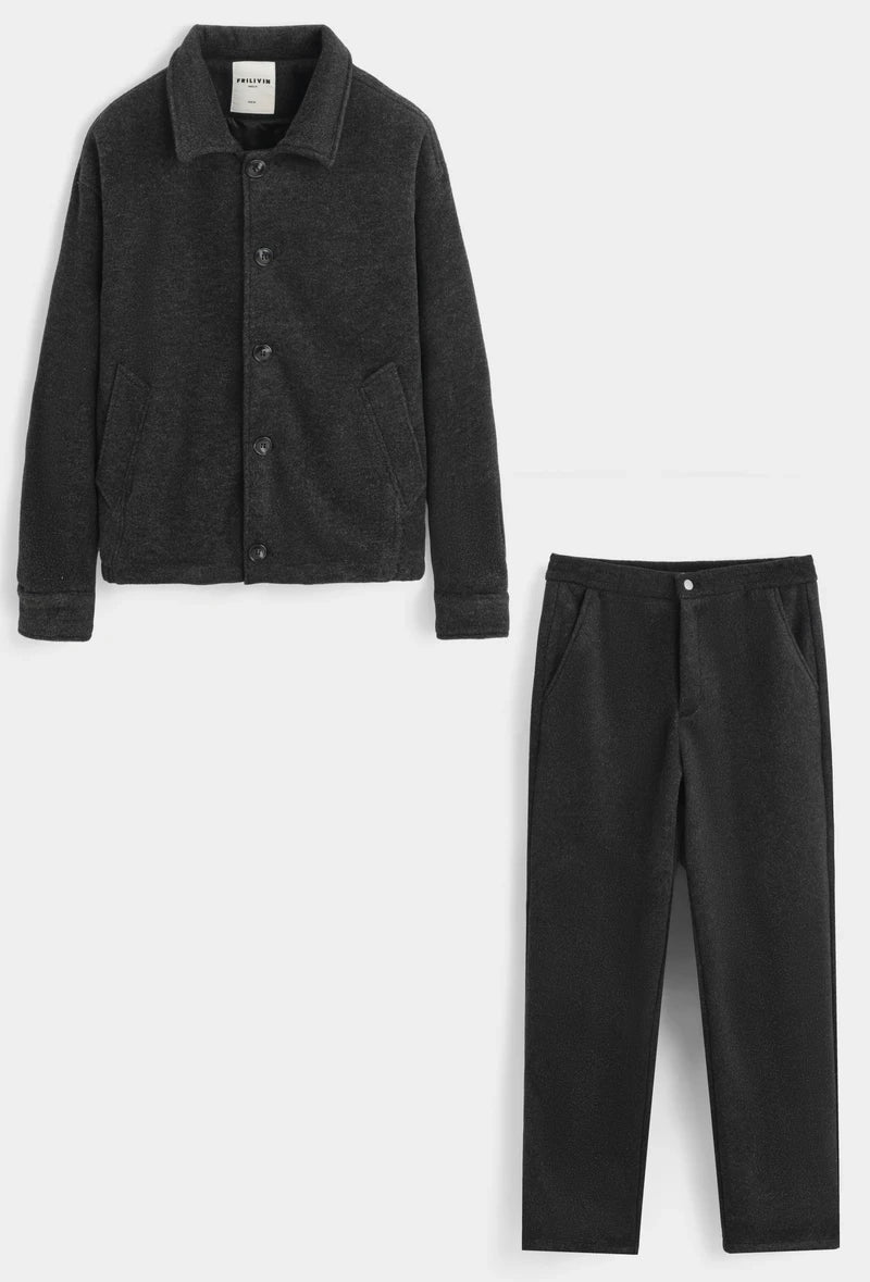 Ensemble veste pantalon uni