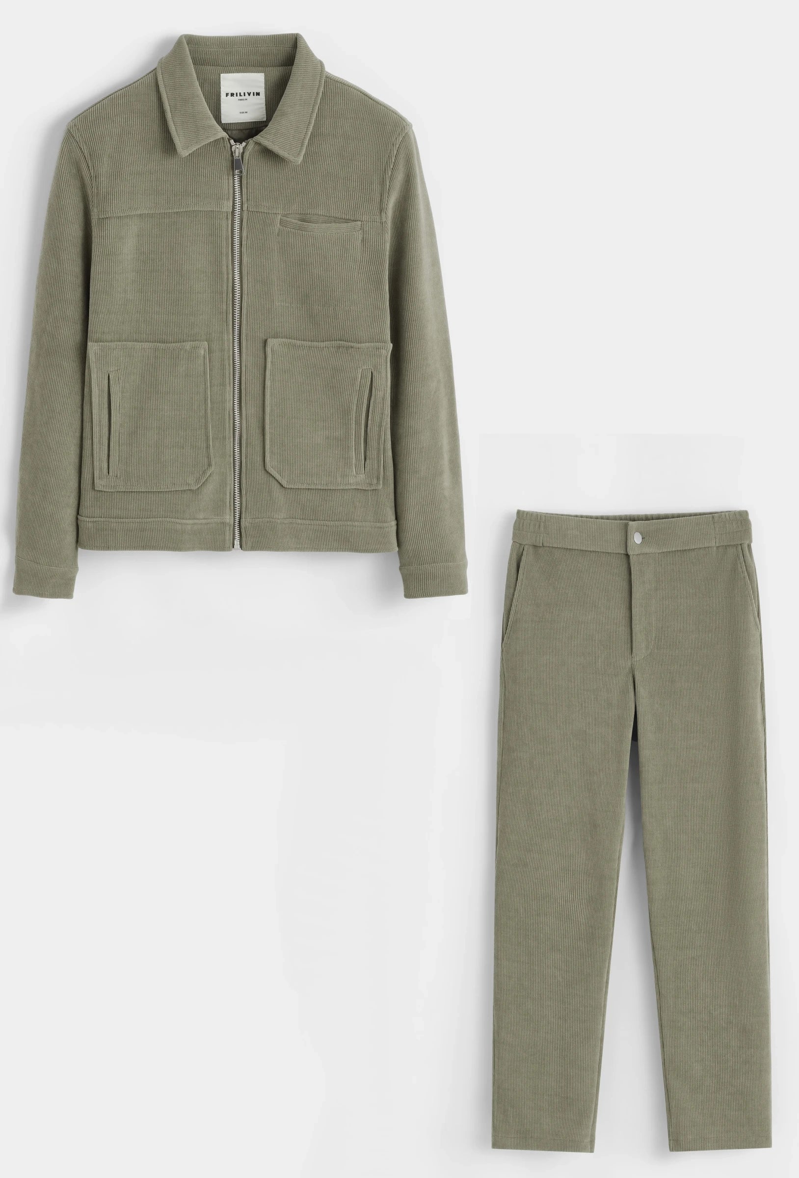 Ensemble veste pantalon uni