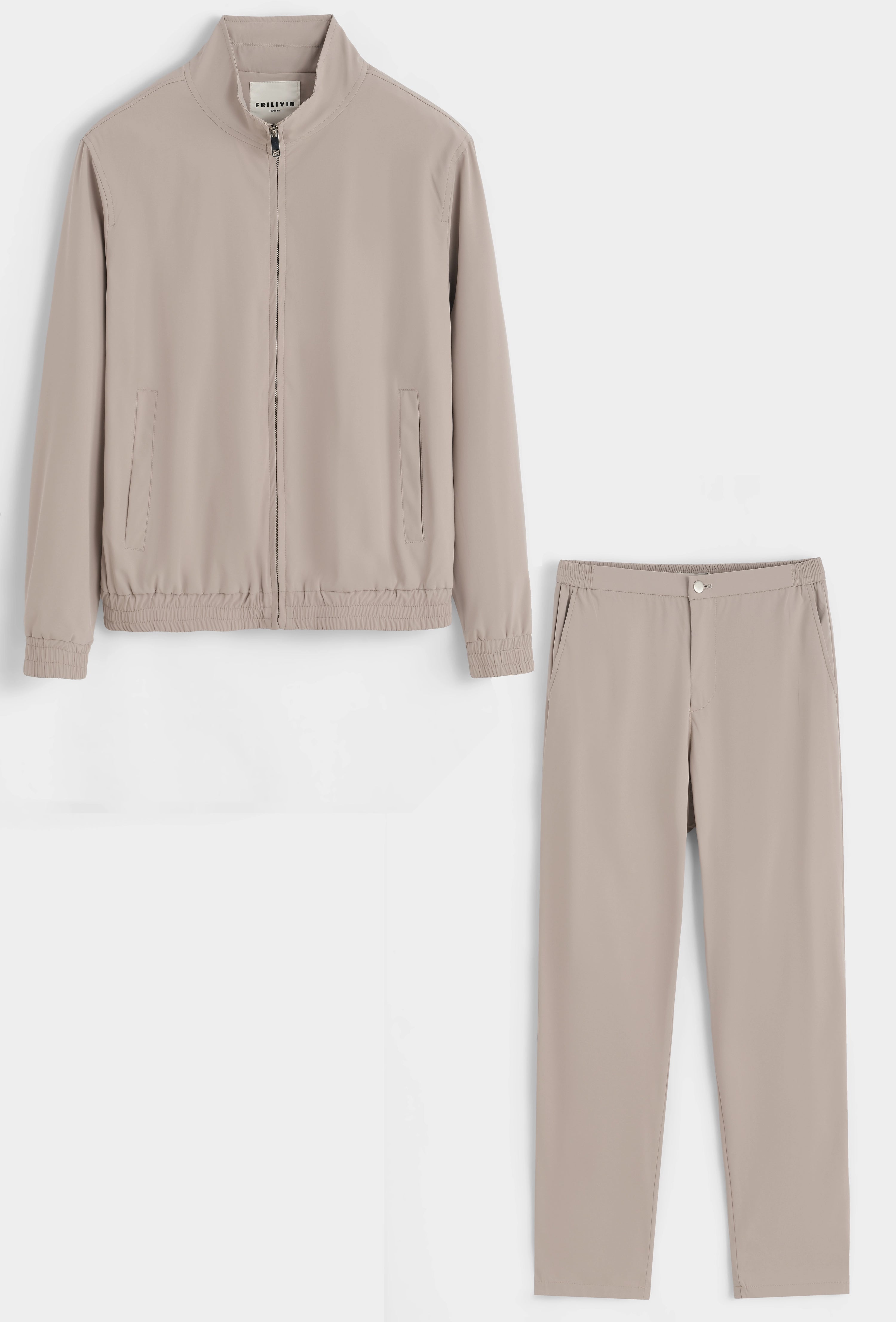 Ensemble veste pantalon uni