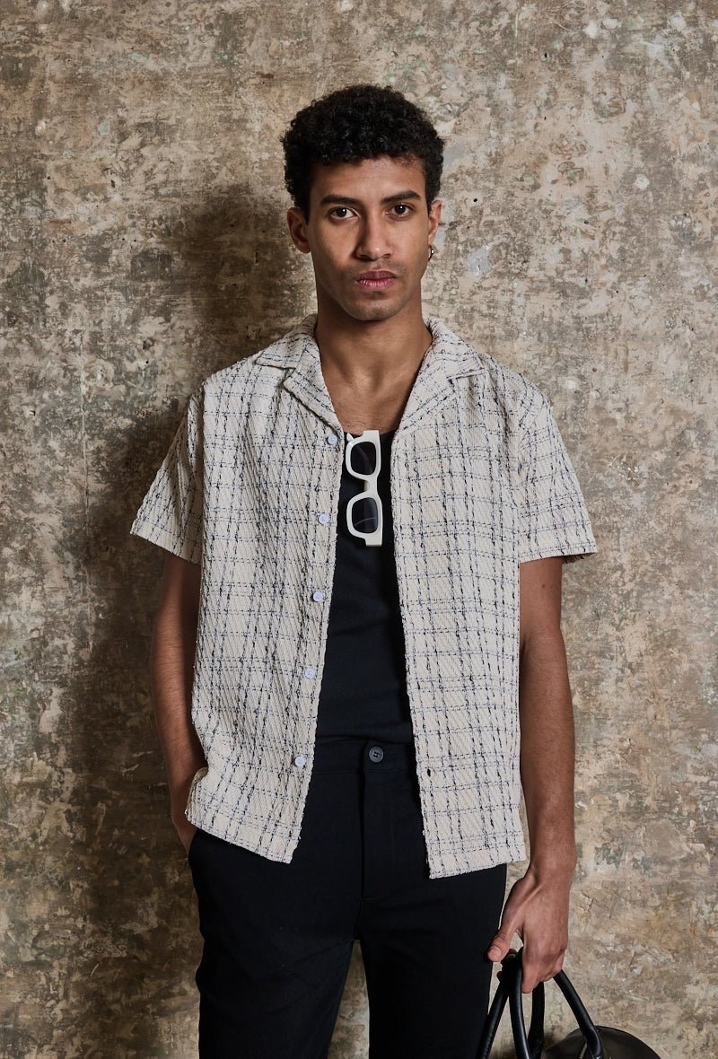Orvis Chemise à manches courtes en chanvre et Tencel pour