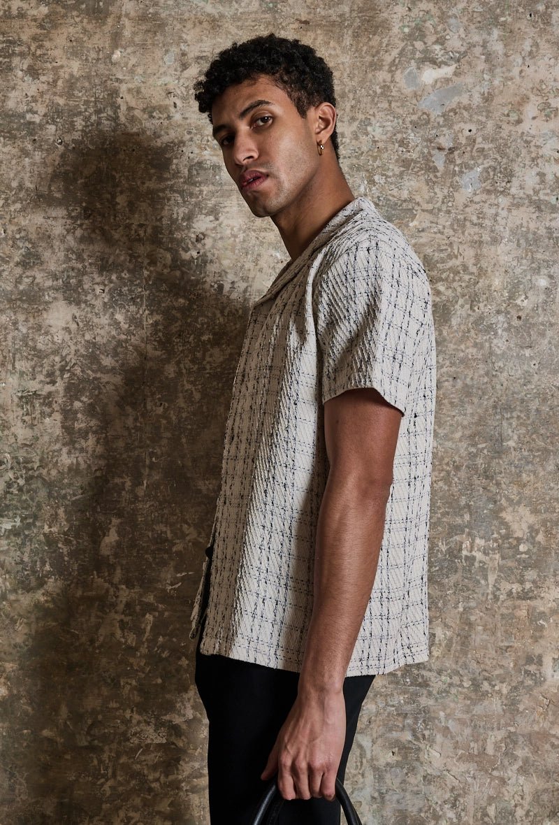 Chemise manches courtes à carreaux - Frilivin