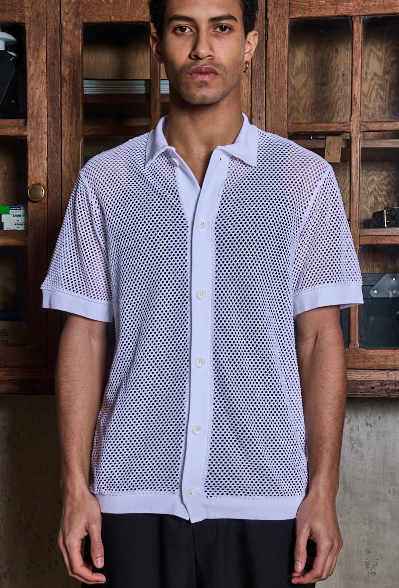 Chemise trouée manches courtes - Frilivin