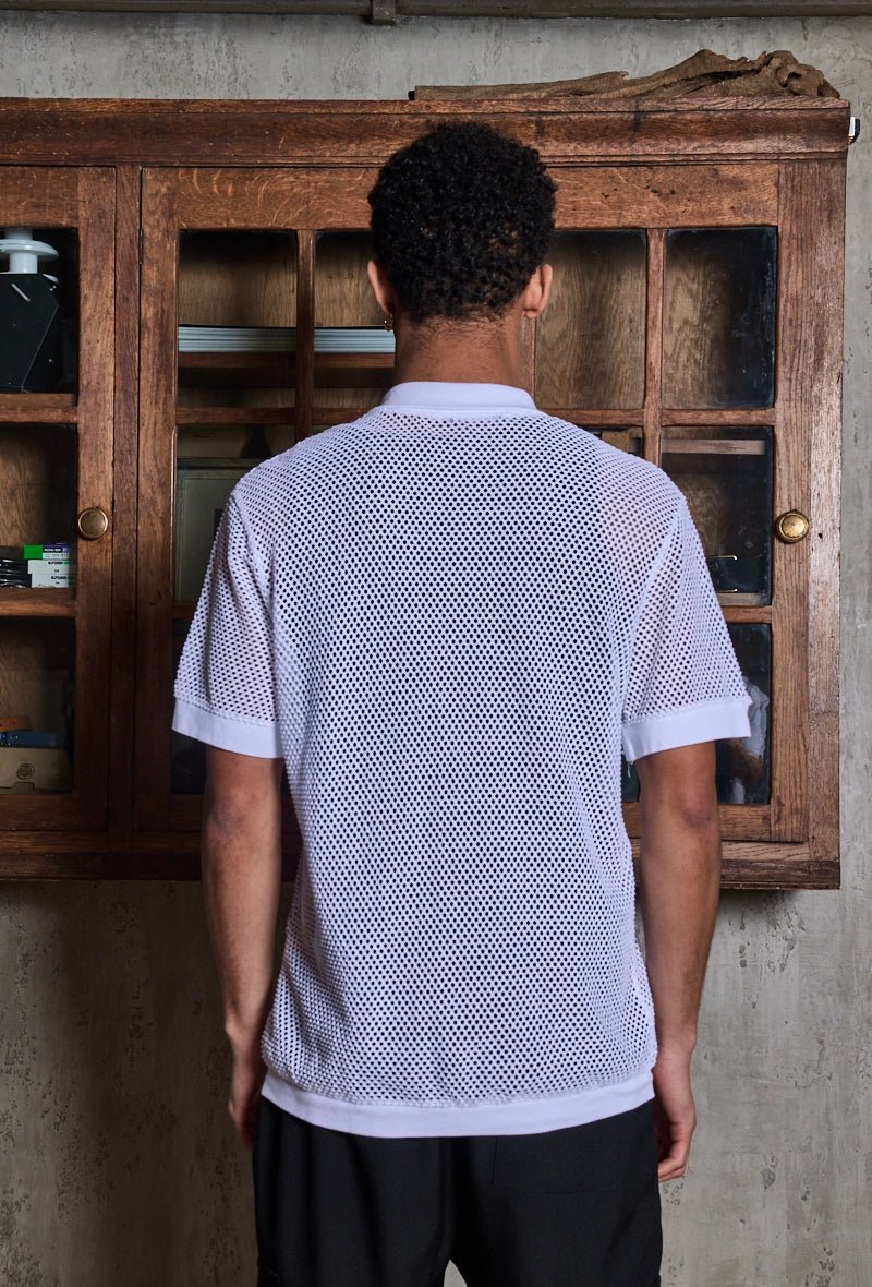 Chemise trouée manches courtes - Frilivin