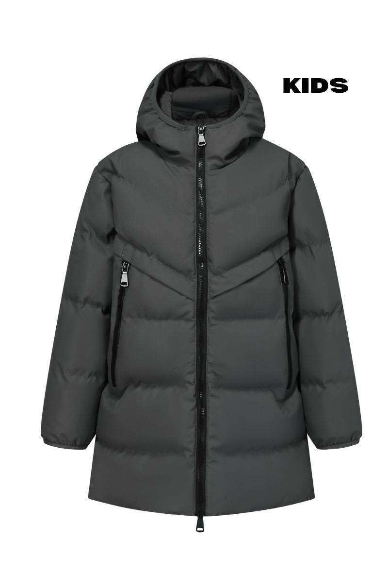 Enfant doudoune milongue à capuche - Frilivin