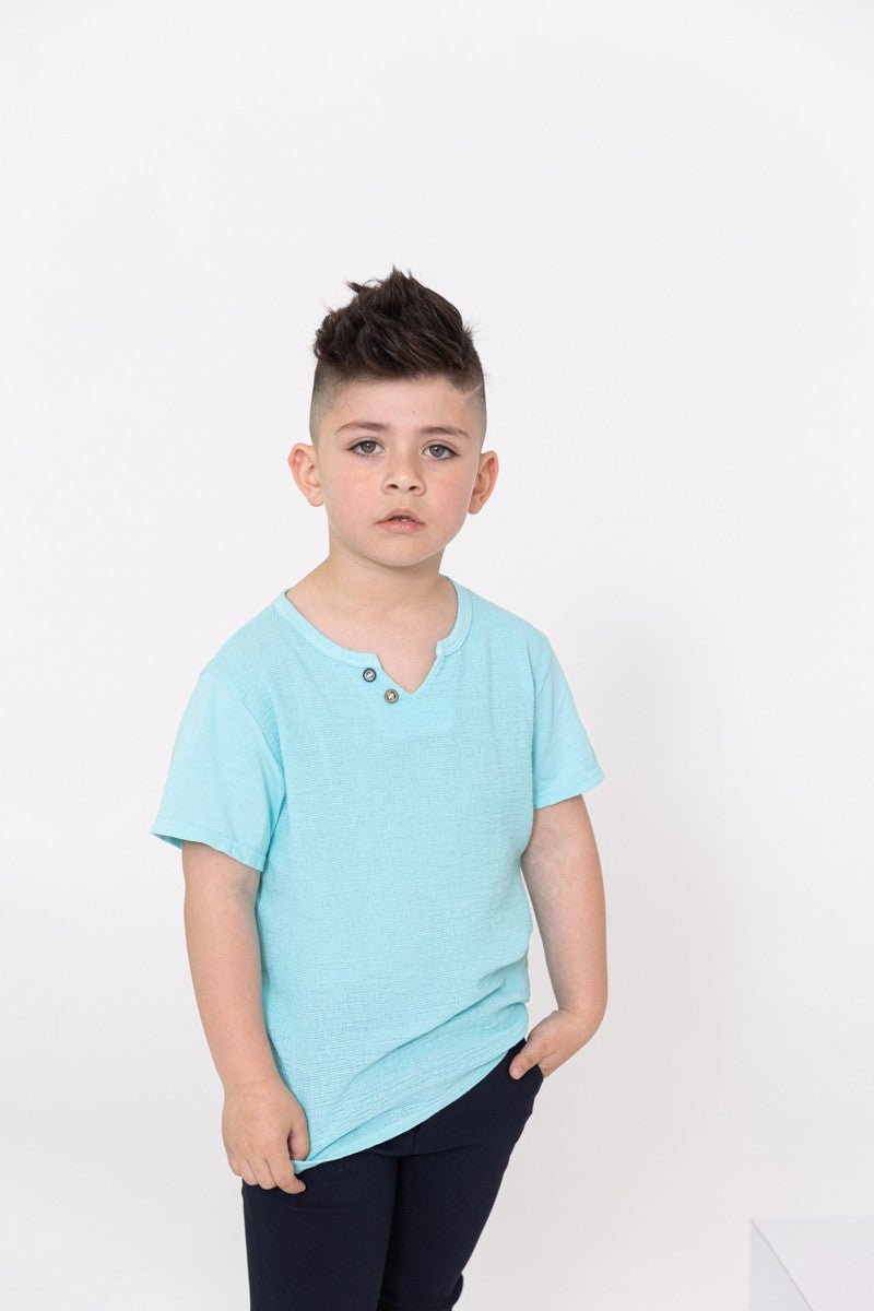 Enfant t-shirt effet lin - Frilivin