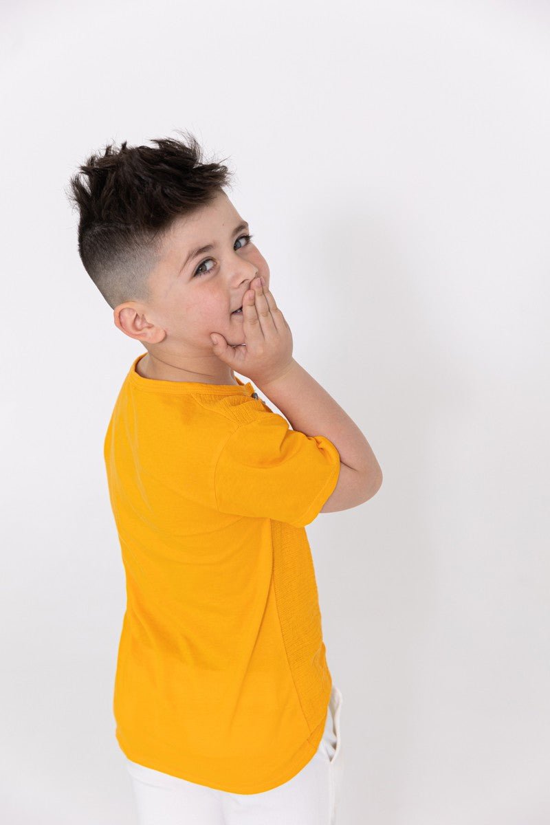 Enfant t-shirt effet lin - Frilivin