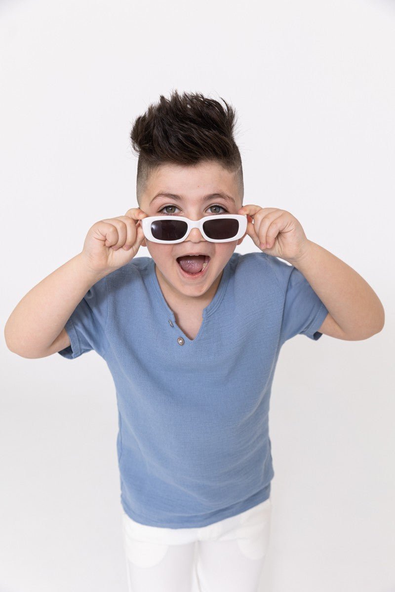 Enfant t-shirt effet lin - Frilivin