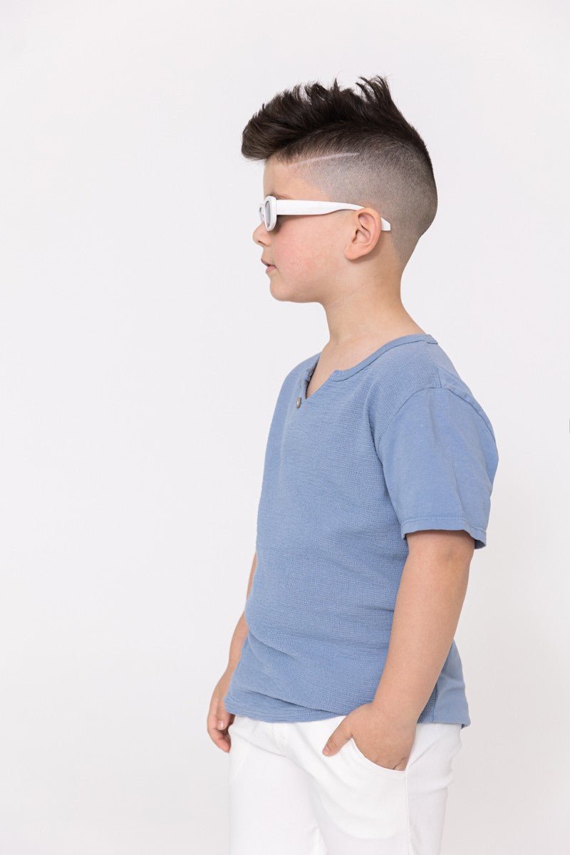 Enfant t-shirt effet lin - Frilivin