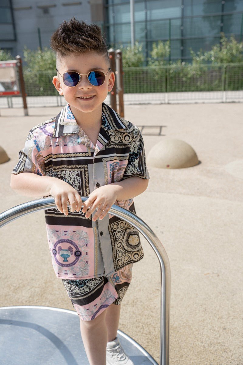 Ensemble enfant chemise et short - Frilivin