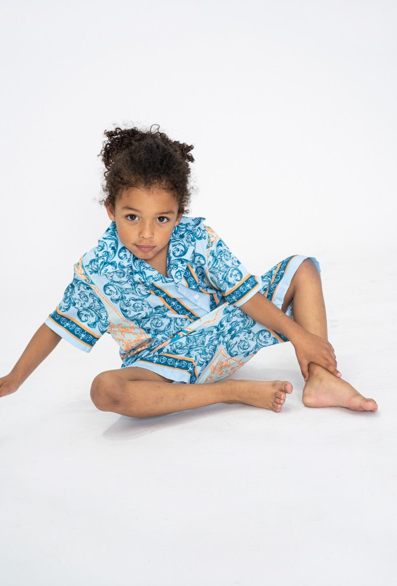 Ensemble enfant chemise et short - Frilivin