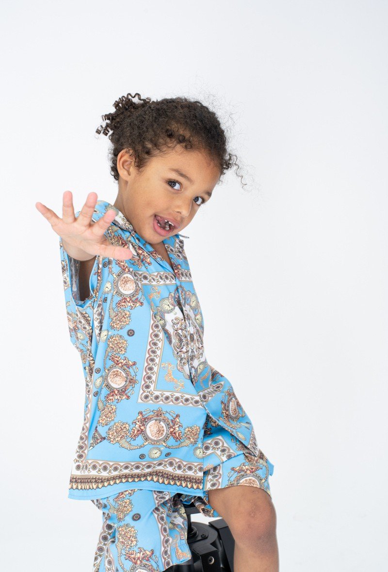 Ensemble enfant chemise et short - Frilivin