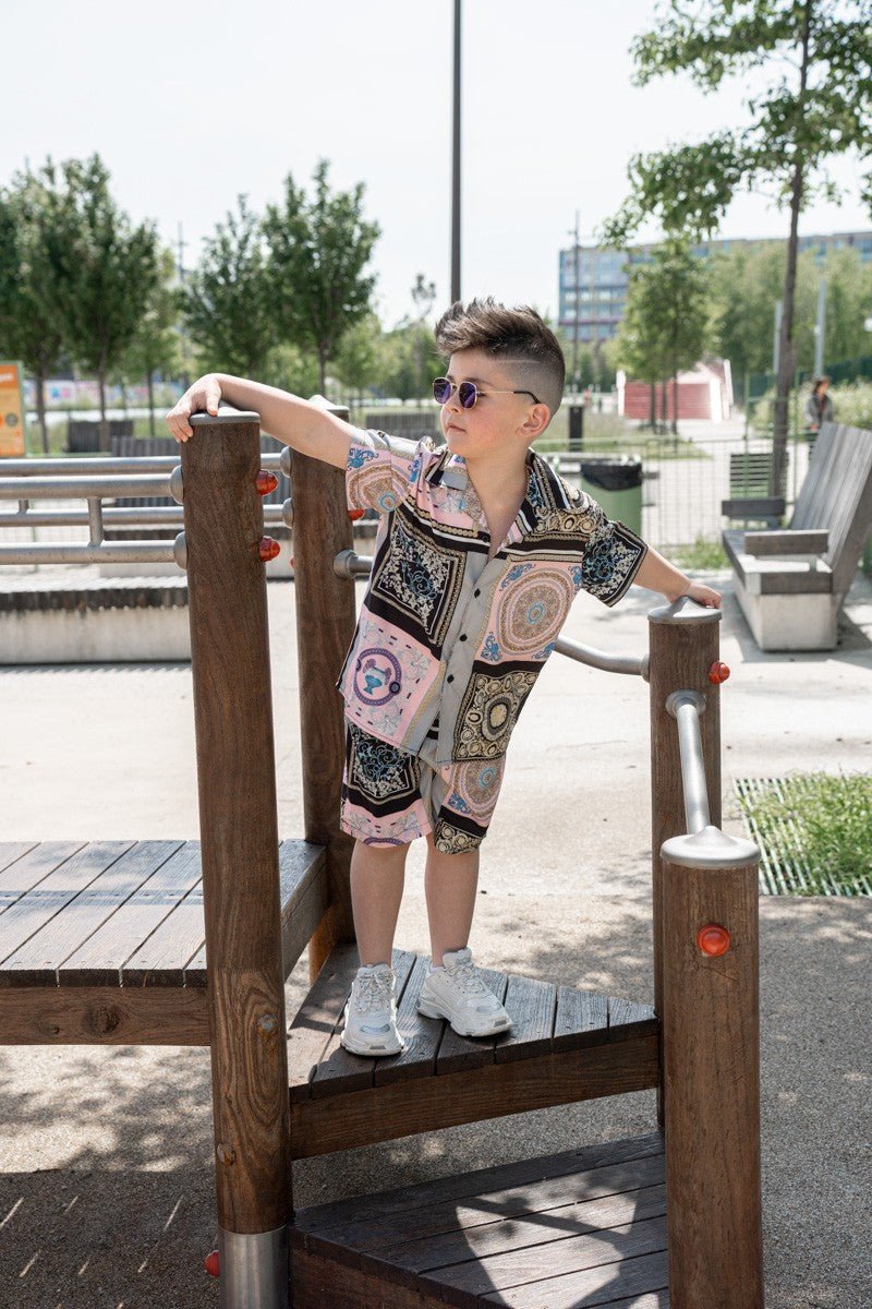 Ensemble enfant chemise et short - Frilivin