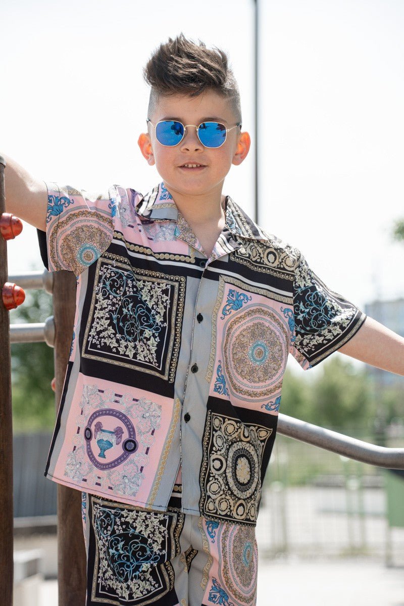 Ensemble enfant chemise et short - Frilivin