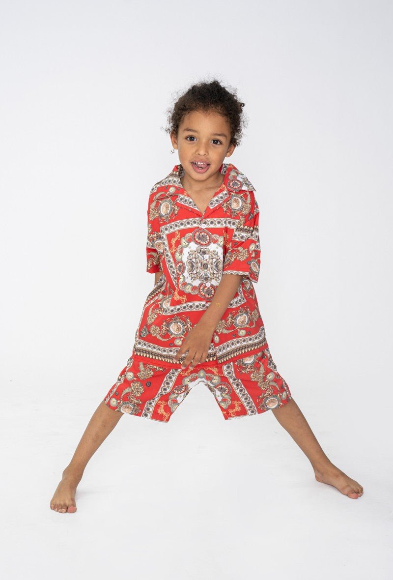 Ensemble enfant chemise et short - Frilivin