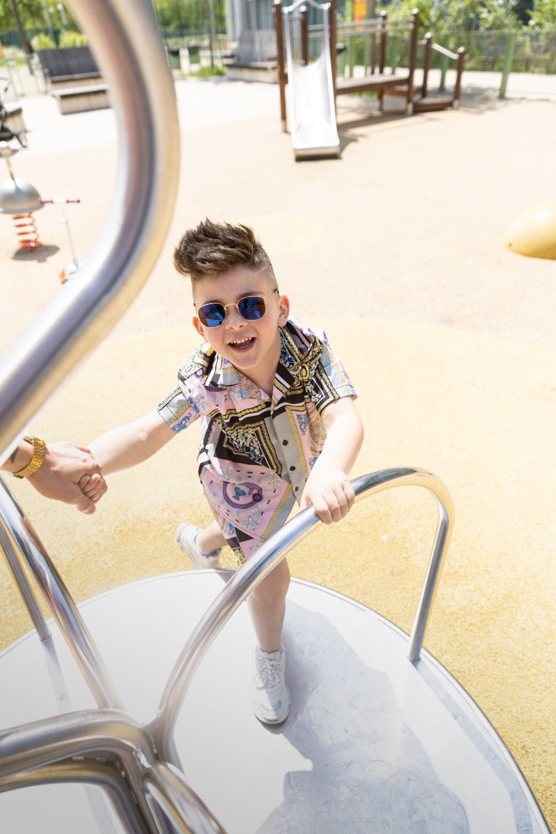 Ensemble enfant chemise et short - Frilivin