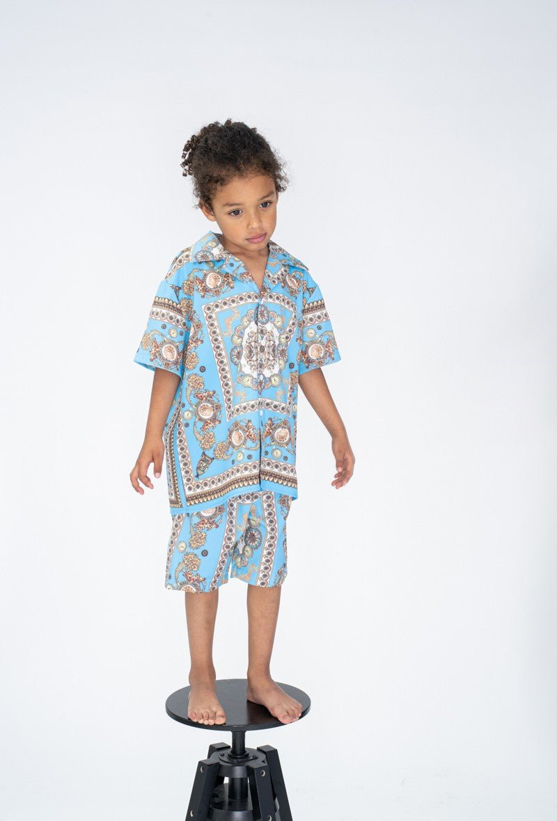Ensemble enfant chemise et short - Frilivin