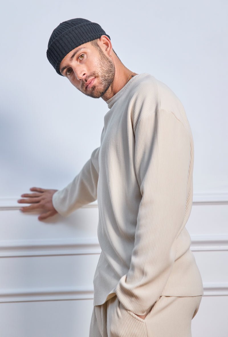 Ensemble pantalon pull uni - Frilivin