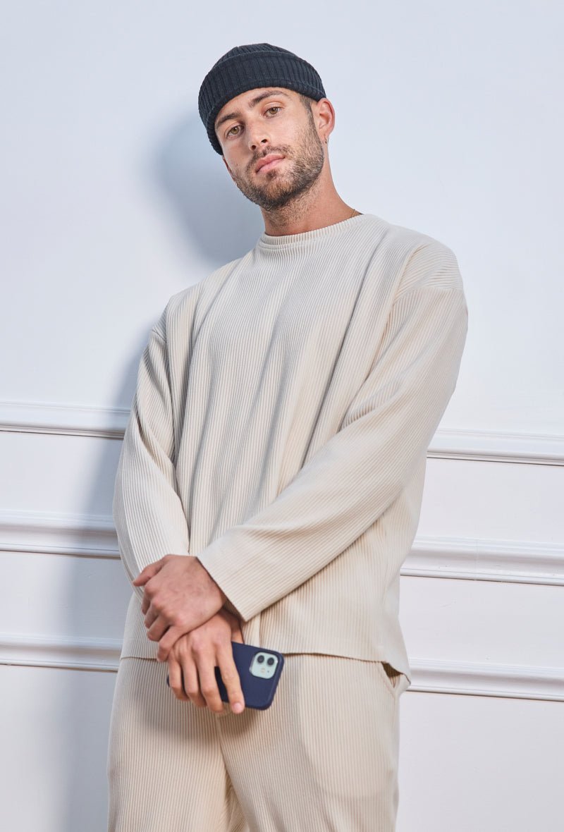 Ensemble pantalon pull uni - Frilivin