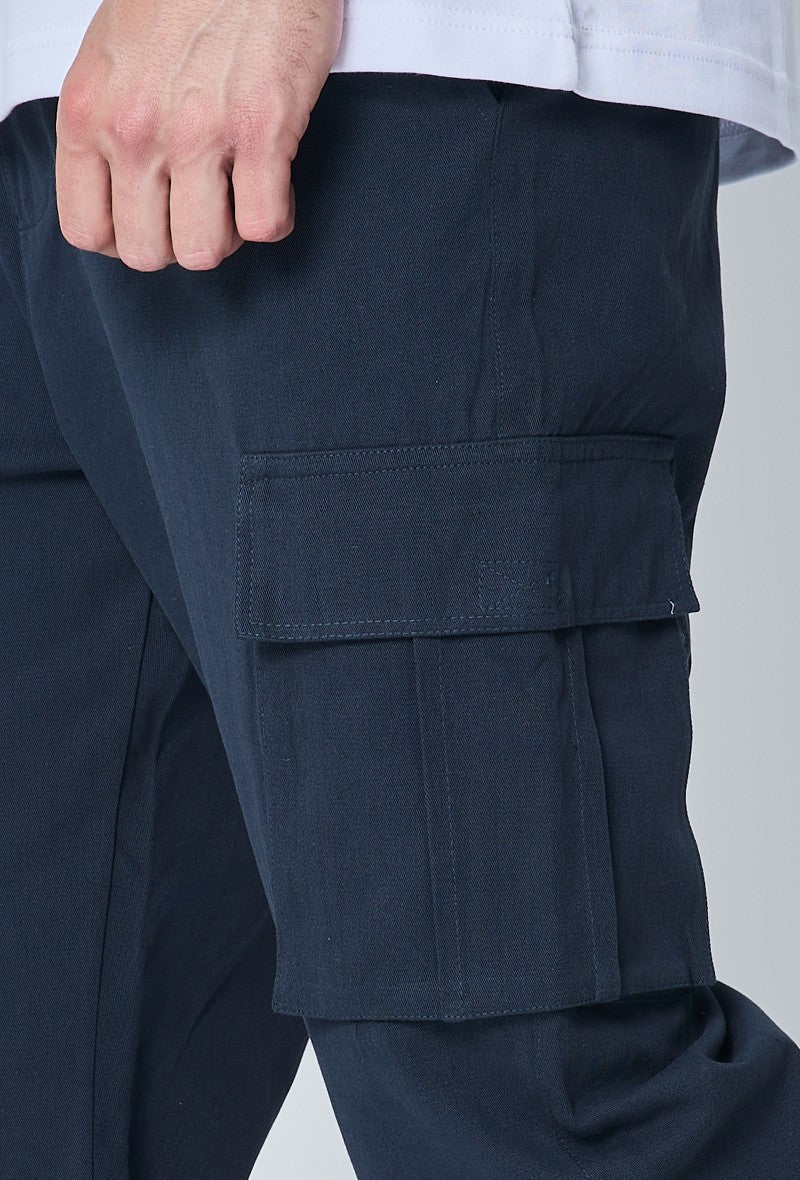 Pantalon cargo jogger à poche multiple - Frilivin