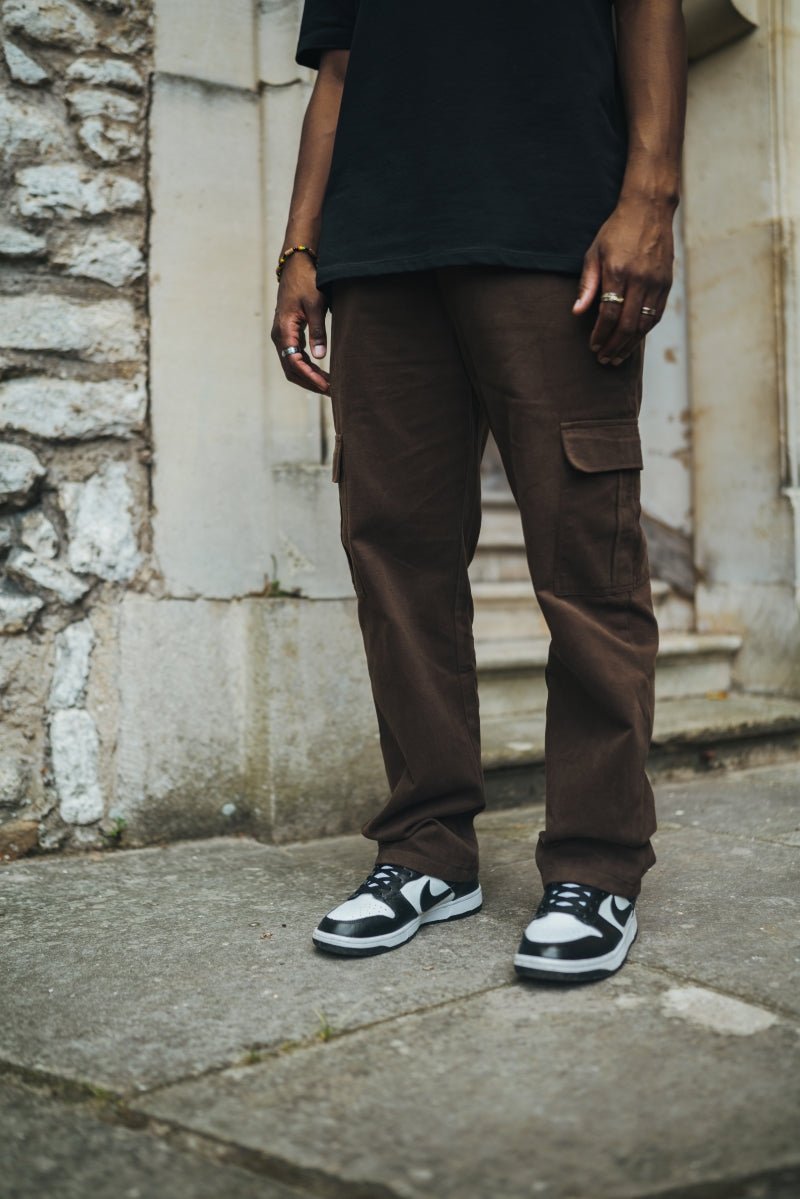 Pantalon cargo toile - Frilivin