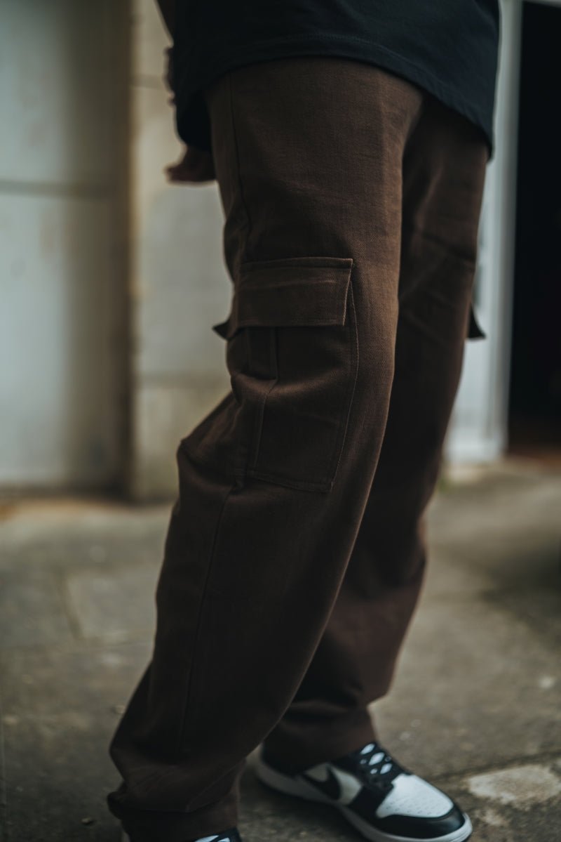 Pantalon cargo toile - Frilivin