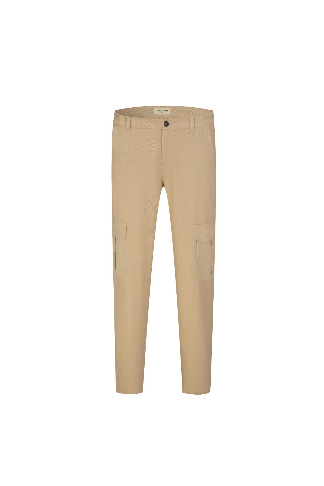 Pantalon cargo toile - Frilivin