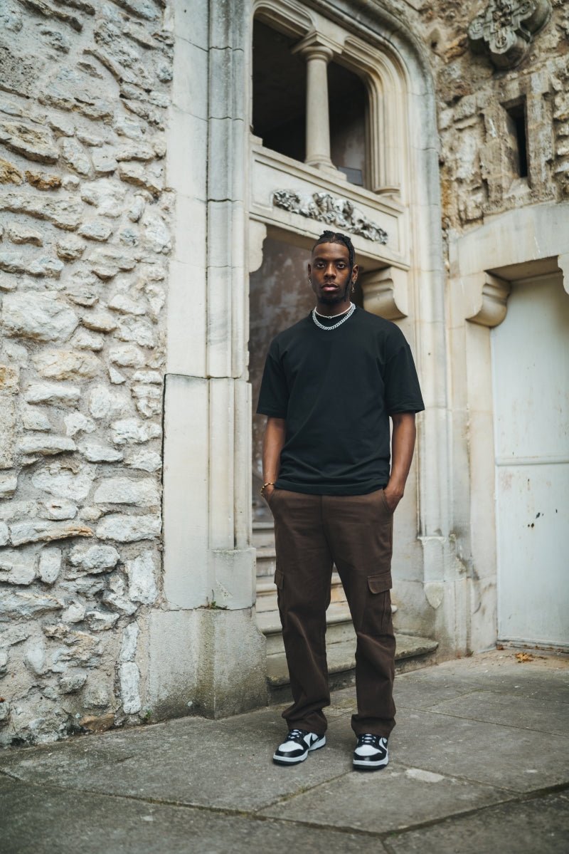 Pantalon cargo toile - Frilivin