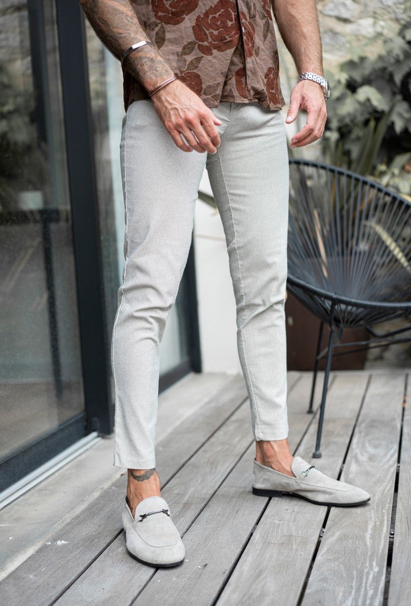 Classic heather chino pants