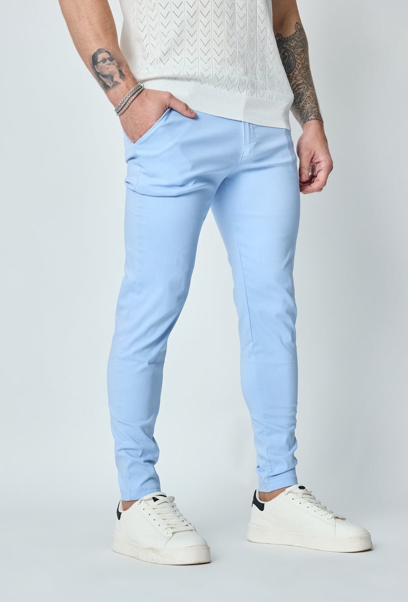 Pantalon chino tendance uni - Frilivin