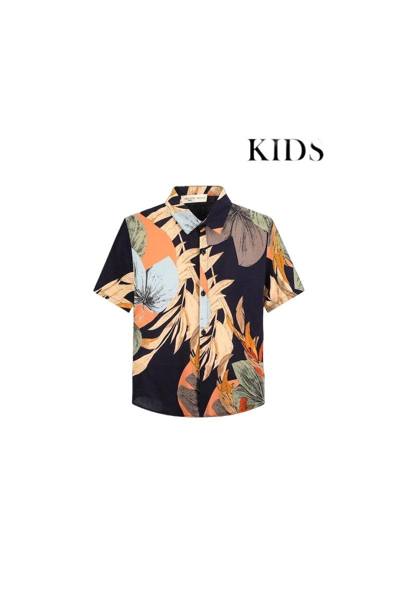 Chemise enfant manches courtes - Frilivin