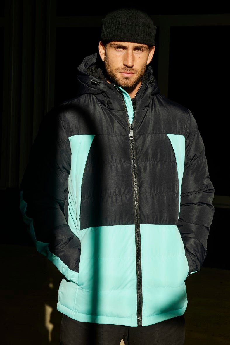 Two tone down on sale jacket