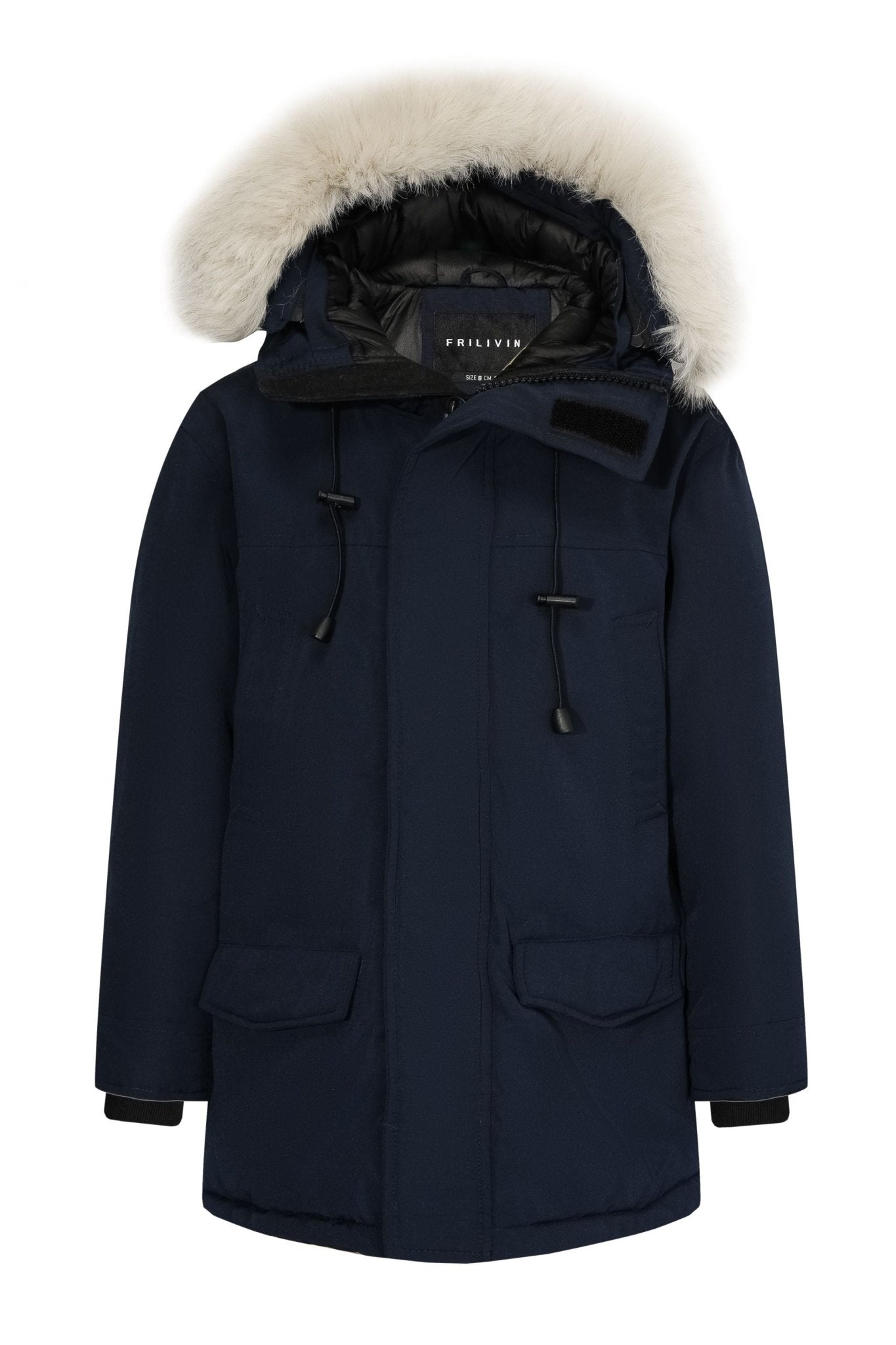 Doudoune enfant mi-longue à capuche - Frilivin