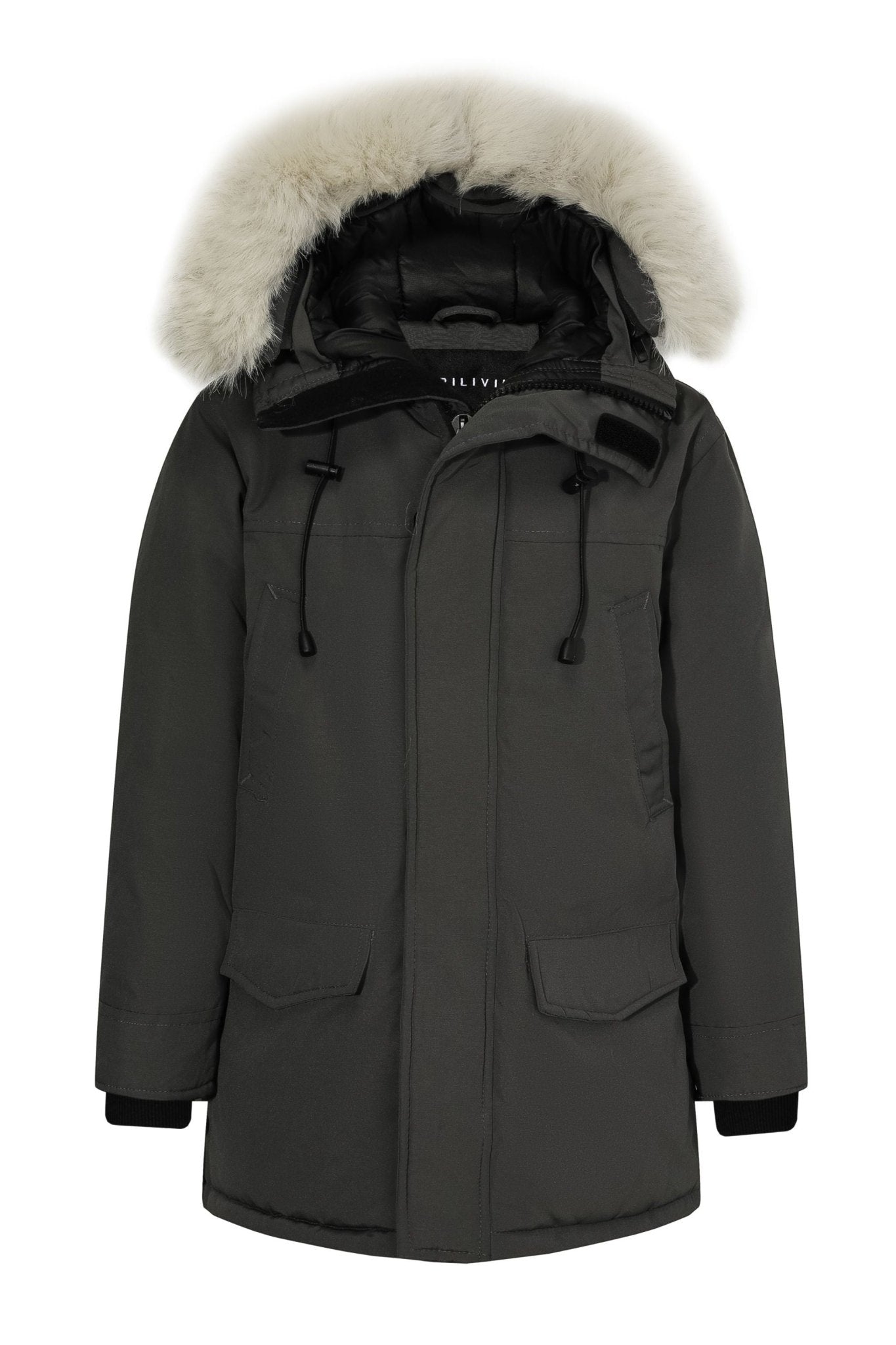 Doudoune enfant mi-longue à capuche - Frilivin