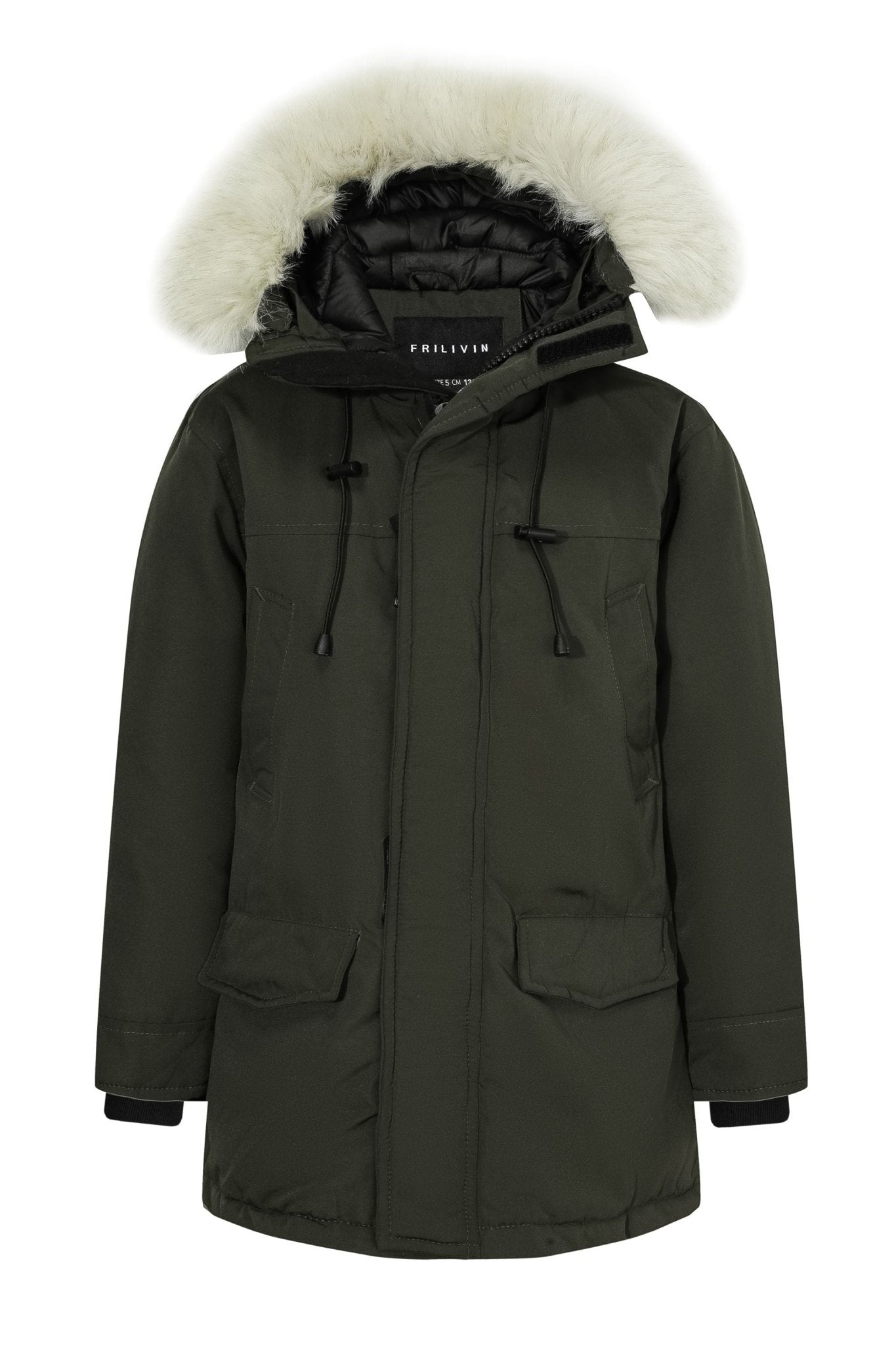 Doudoune enfant mi-longue à capuche - Frilivin