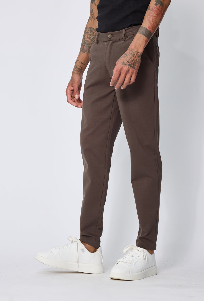 Trendy plain pants