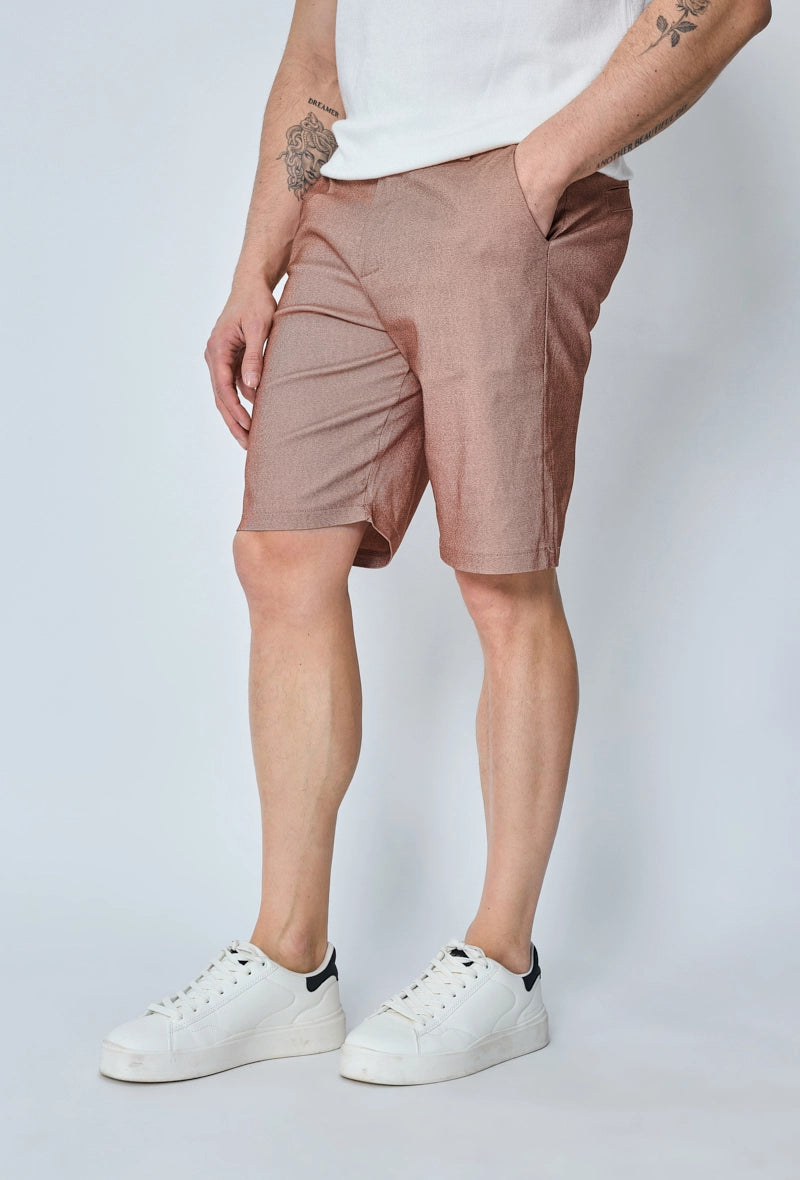 Plain canvas chino style shorts