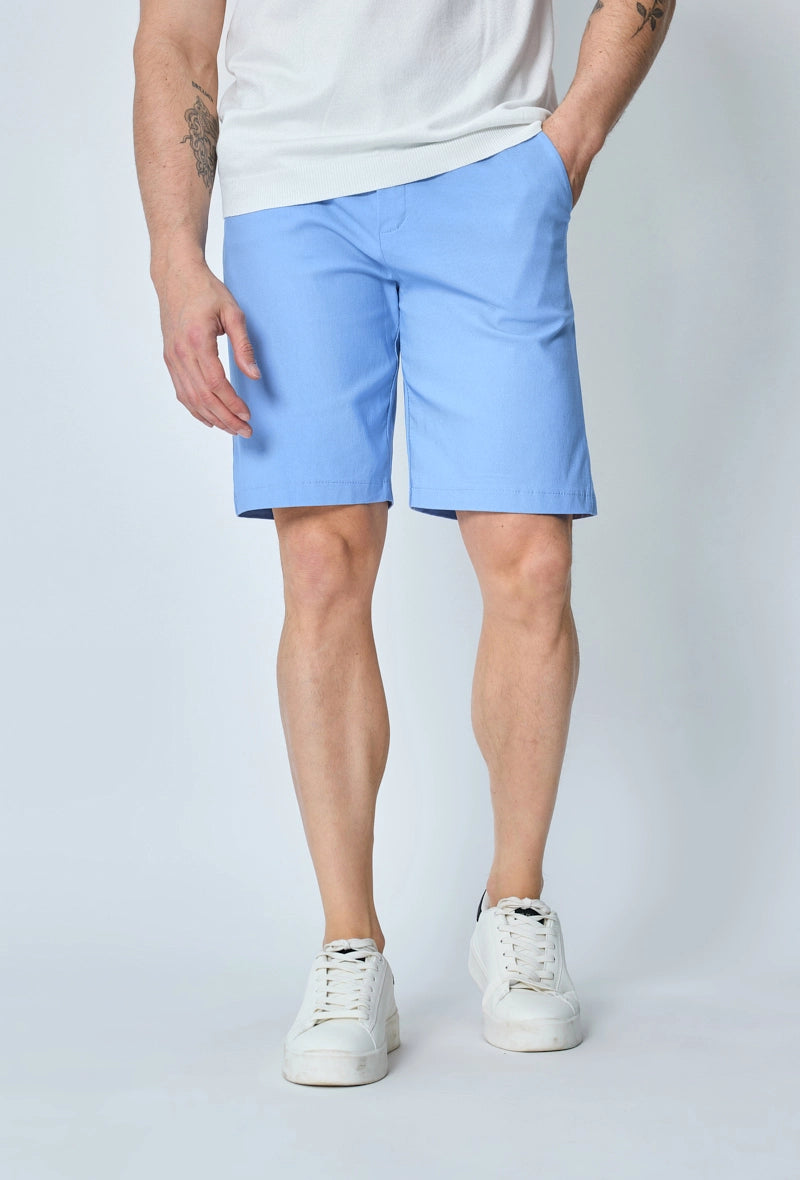 Plain chino shorts