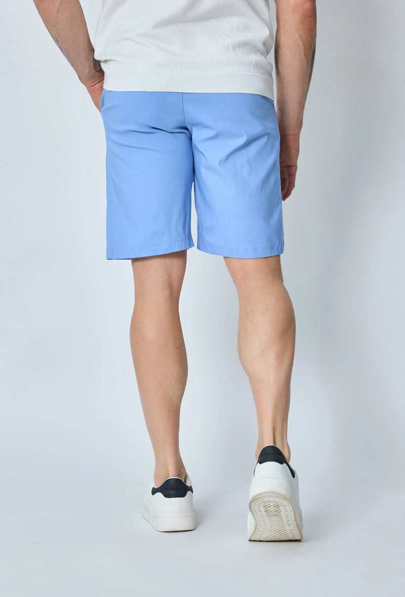 Plain chino shorts