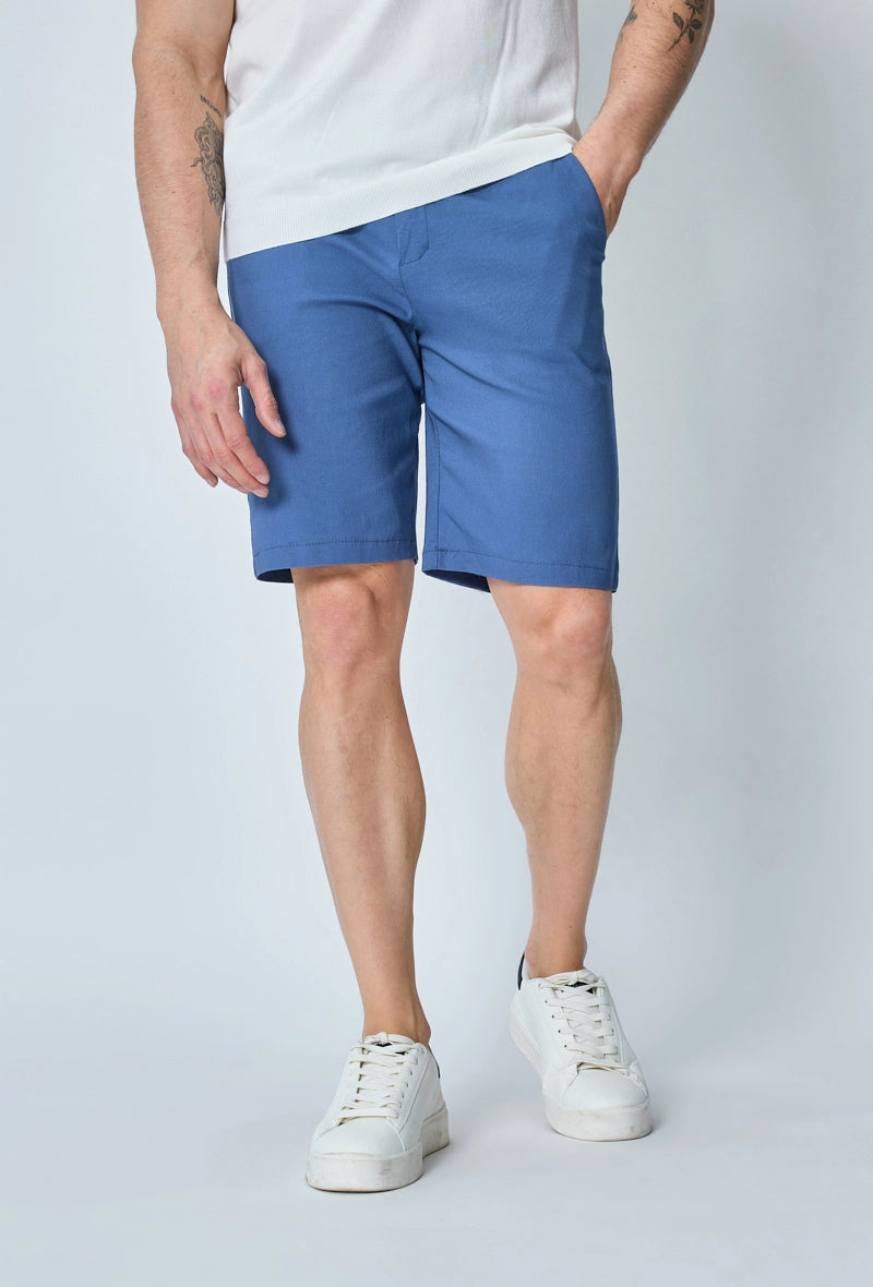 Plain chino shorts