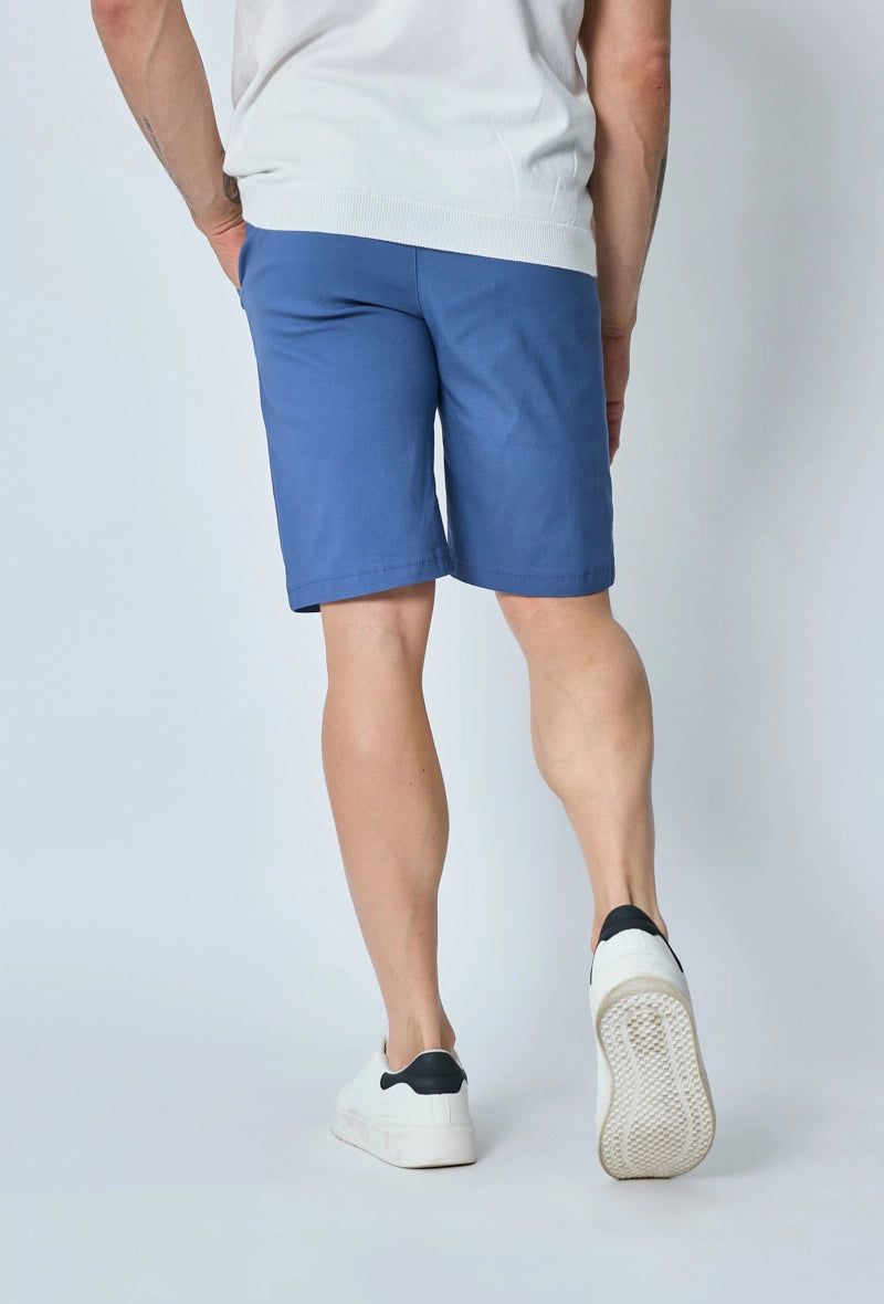 Plain chino shorts