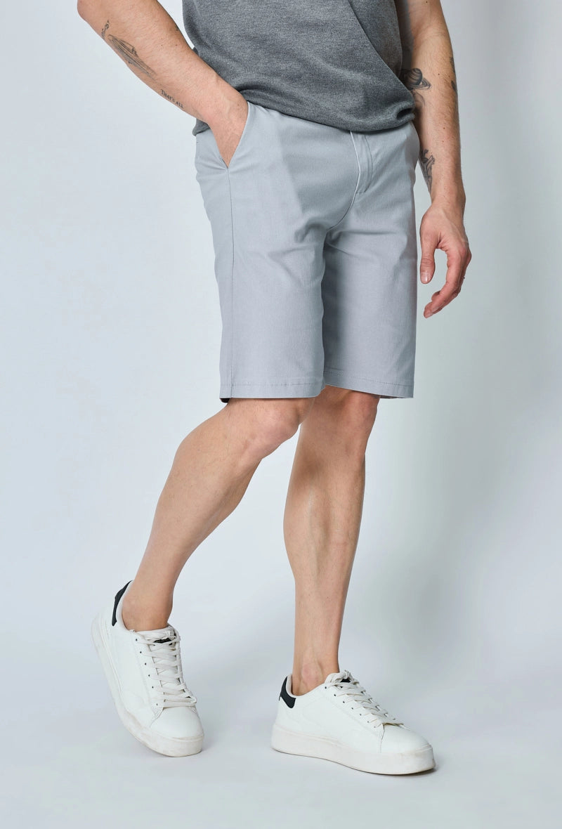 Plain chino shorts