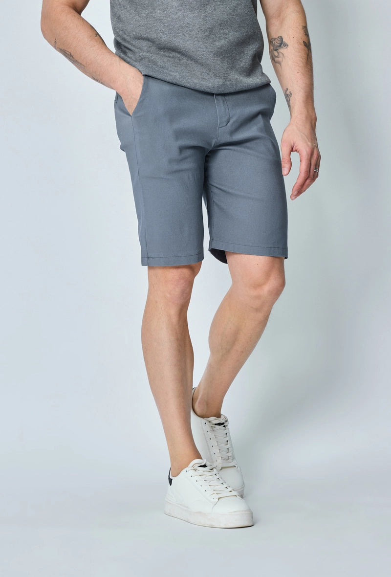 Plain chino shorts